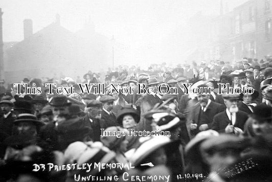 YO 11642 - Dr Priestley Memorial Unveiling Ceremony, Yorkshire 1912