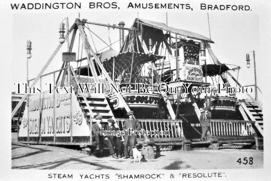 YO 11645 - Waddington Bros Amusements, Steam Yachts, Yorkshire