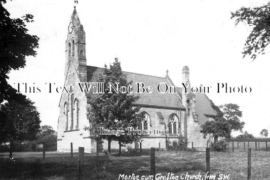 YO 11662 - Marton Cum Grafton Church, Yorkshire
