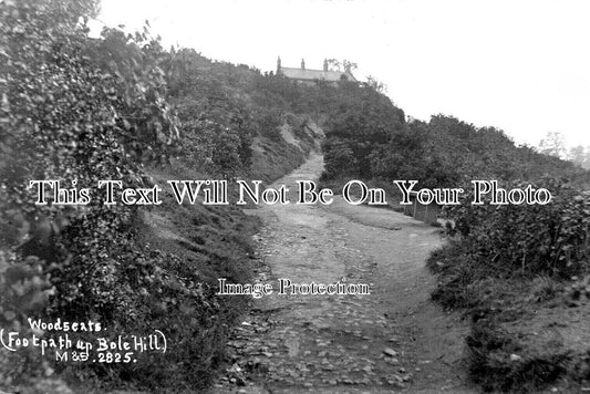 YO 11664 - Footpath Up Bole Hill, Woodseats, Sheffield, Yorkshire