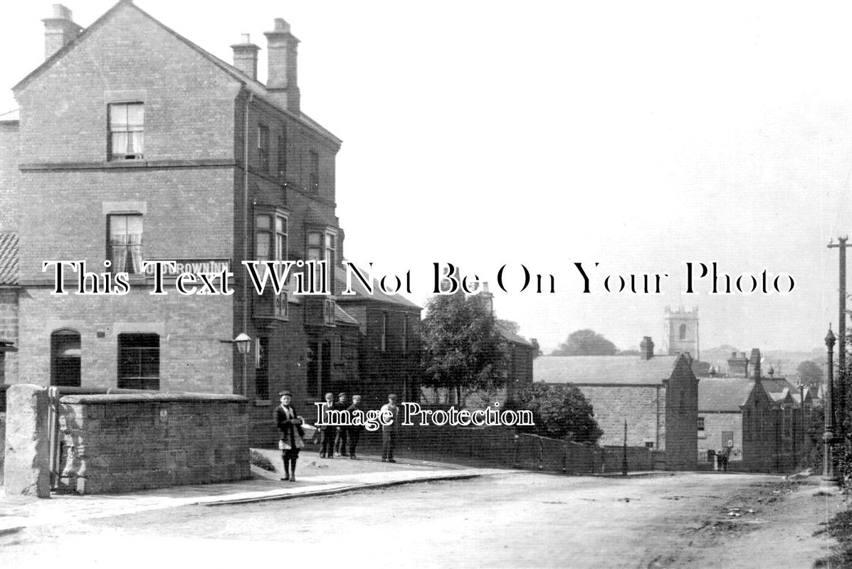 YO 11679 - Old Crown Inn Pub, South Kirkby, Yorkshire