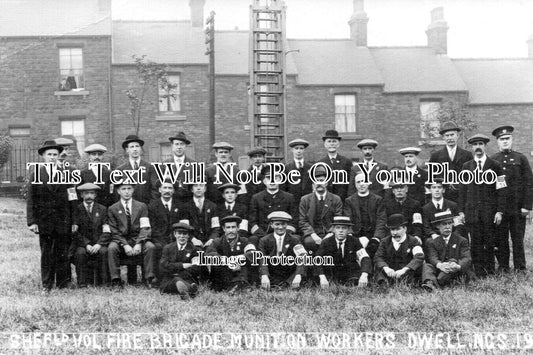 YO 11705 - Sheffield Volunteer Fire Briagde Munition Workers Dwellings