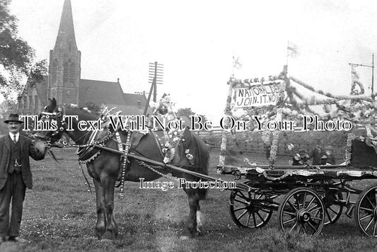 YO 11717 - Decorated Cart, Bentley, Doncaster, Yorkshire