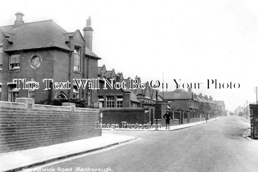 YO 11720 - Adwick Road, Mexborough, Yorkshire c1929
