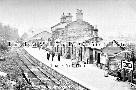 YO 11733 - Dacre Railway Station, Yorkshire
