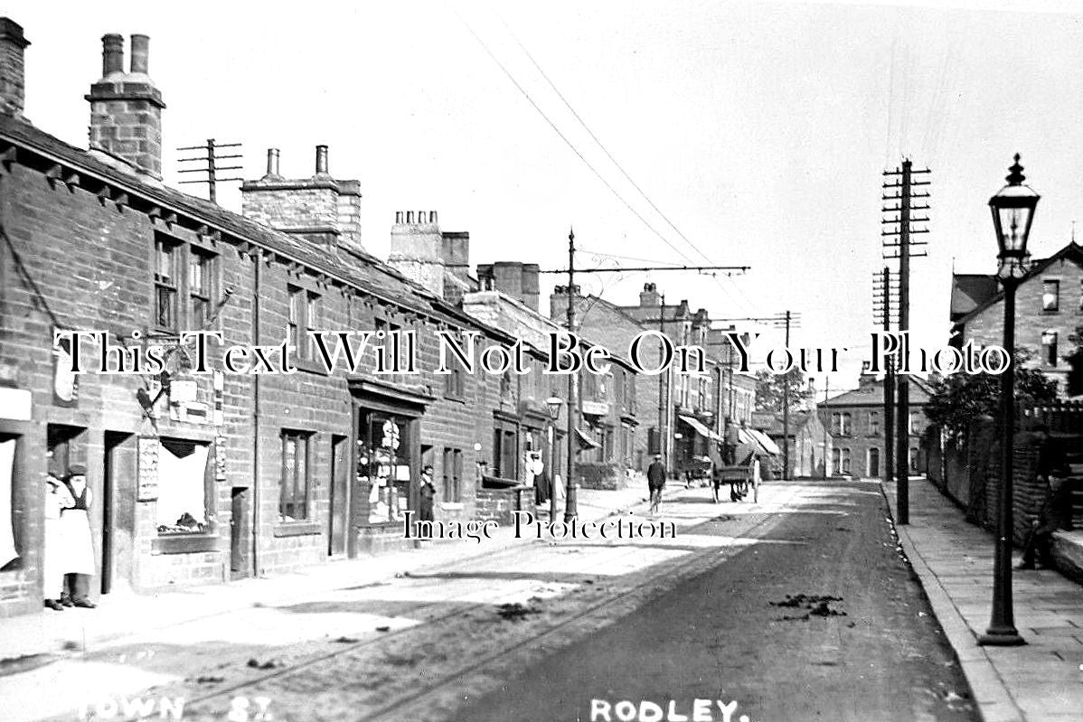 YO 11753 - Town Street, Rodley, Yorkshire – JB Archive
