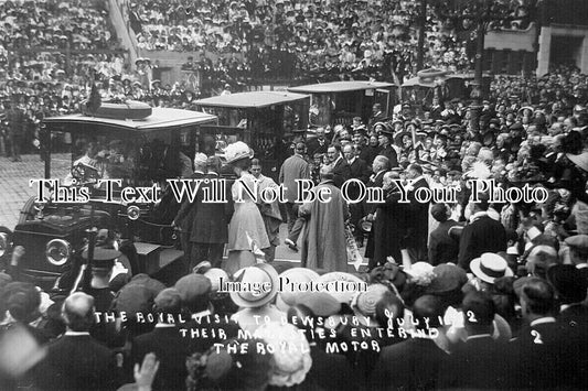 YO 11777 - The Royal Visit To Dewsbury, Yorkshire 1912