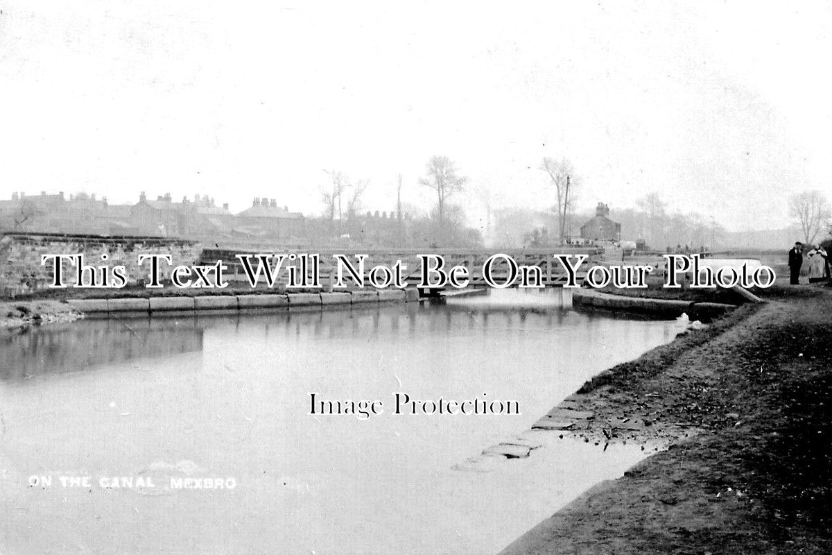 YO 11786 - On The Canal At Mexborough, Yorkshire