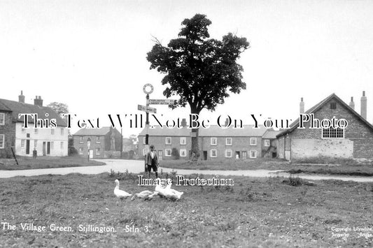 YO 11794 - The Village Green, Stillington, Yorkshire c1910