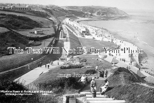 YO 11804 - North Bay & Scalby Mills, Scarborough, Yorkshire c1951