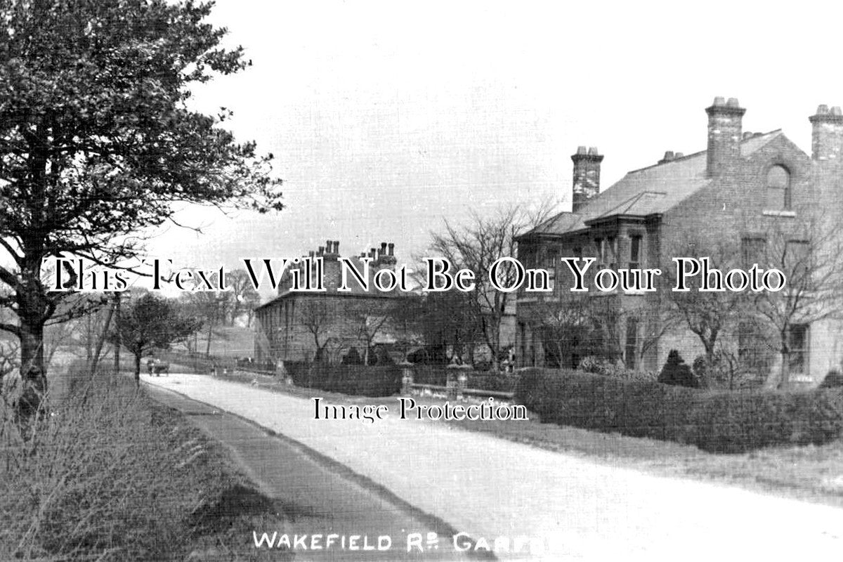 YO 11810 - Wakefield Road, Garforth, Leeds, Yorkshire c1925