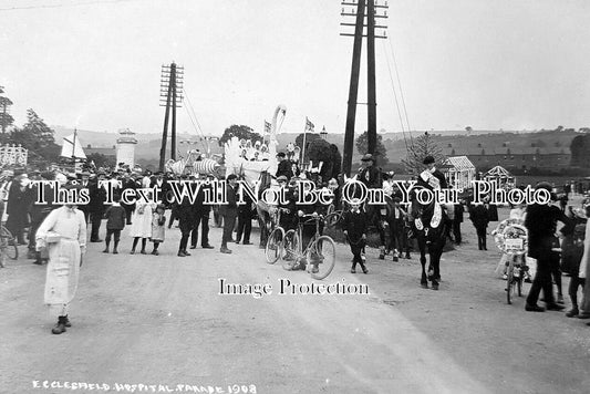 YO 11814 - Ecclesfield Hospital Parade, Yorkshire c1908