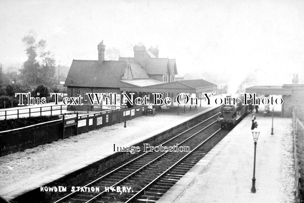 YO 11824 - Howden Railway Station, Yorkshire