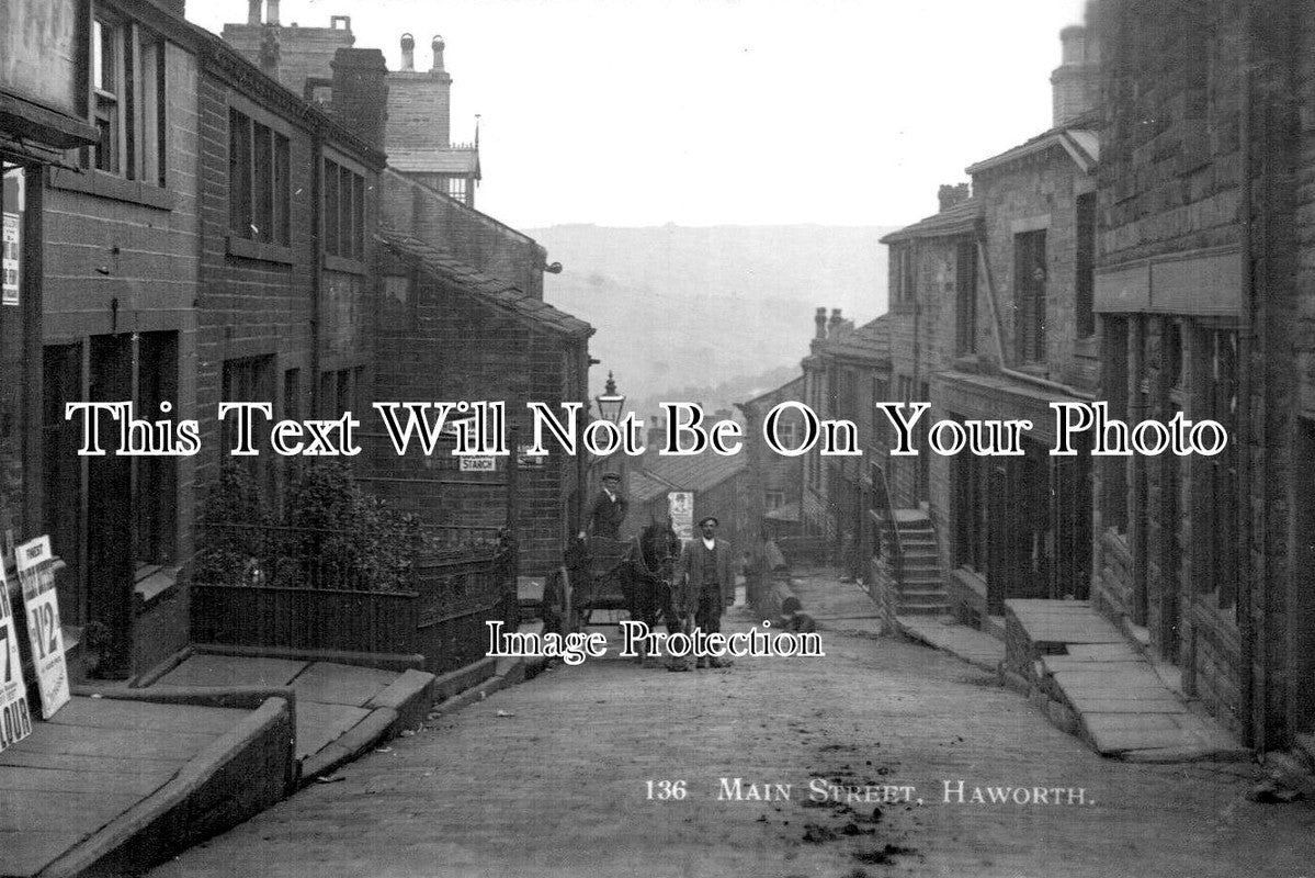 YO 11827 - Main Street, Haworth, Yorkshire