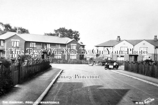 YO 11830 - The Crescent, Pool In Wharfdale, Yorkshire
