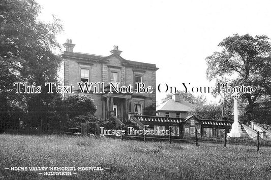 YO 11849 - Holme Valley Memorial Hospital, Holmfirth, Yorkshire