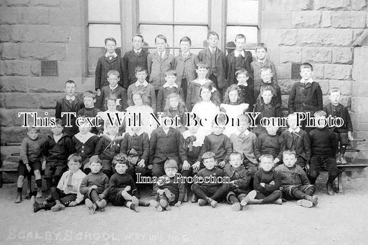 YO 11870 - Scalby School Group, Scarborough, Yorkshire 1911