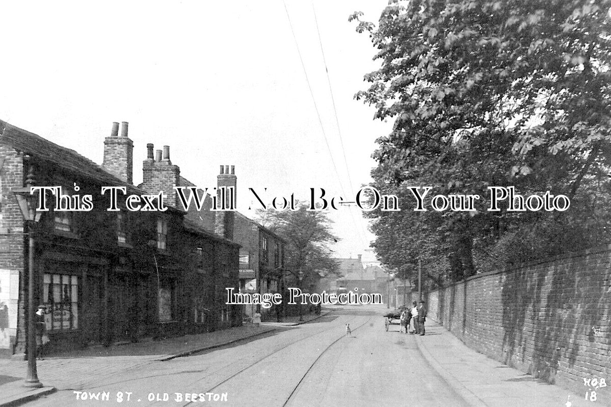 YO 11907 - Town Street, Old Beeston, Leeds, Yorkshire