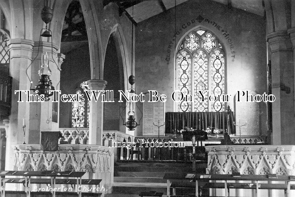 YO 11919 - Brotherton Church, Yorkshire
