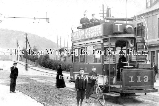YO 11927 - Tram Car No113 On Chantrey Road, Woodseats, Sheffield