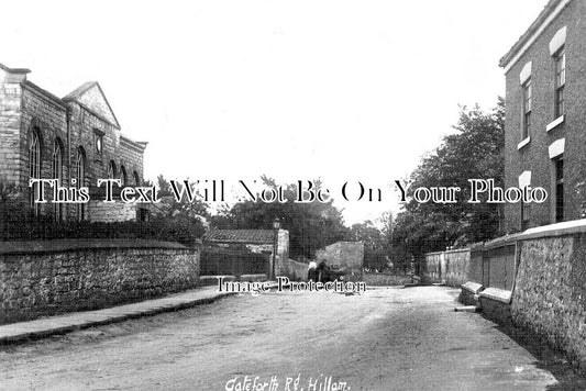YO 11931 - Gateforth Road, Hillam, Yorkshire c1909