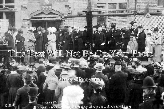 YO 11944 - Trinity Highfield Church Stone Laying, Sheffield, Yorkshire