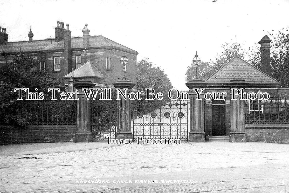 YO 11950 - Workhouse Gates, Firvale, Sheffield, Yorkshire