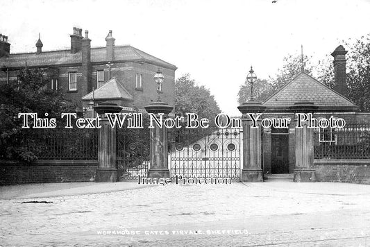 YO 11950 - Workhouse Gates, Firvale, Sheffield, Yorkshire