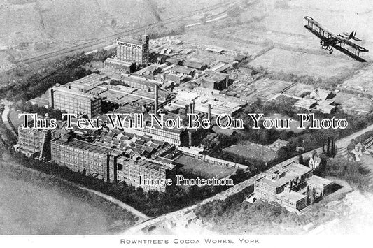 YO 11982 - Rowntrees Cocoa Works, York, Yorkshire