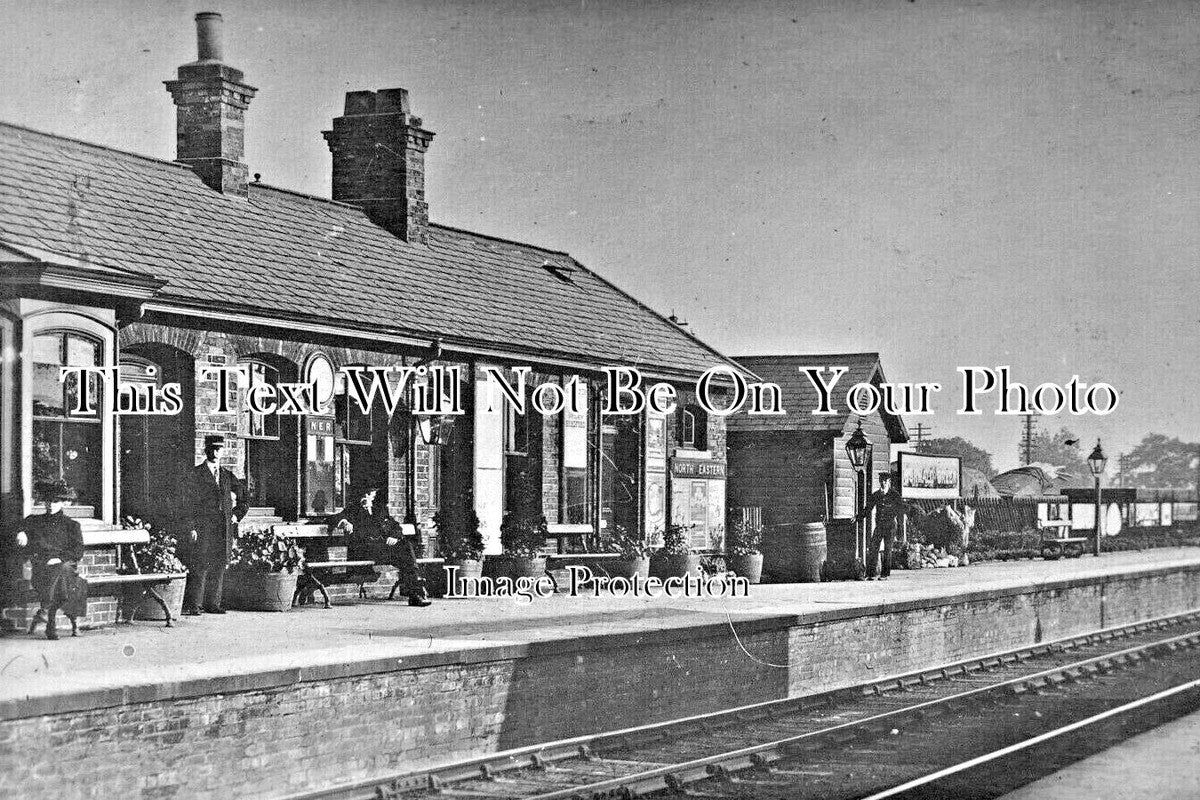 YO 11986 - Wormald Green Railway Station, Yorkshire