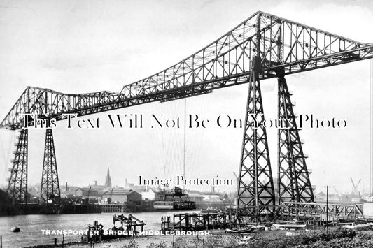 YO 11990 - Middlesbrough Transporter Bridge, Yorkshire