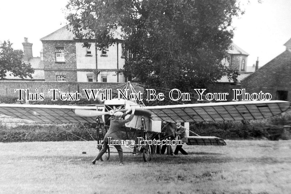 YO 12013 - Gustav Hamel Aviator At Northallerton Carnival, Yorkshire