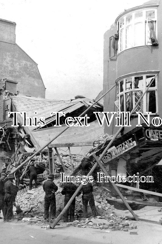YO 12026 - WW2 War Damage, Bridlington, Yorkshire
