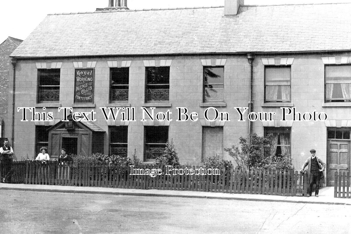 YO 12038 - The Royal Working Mens Club, Pontefract, Yorkshire