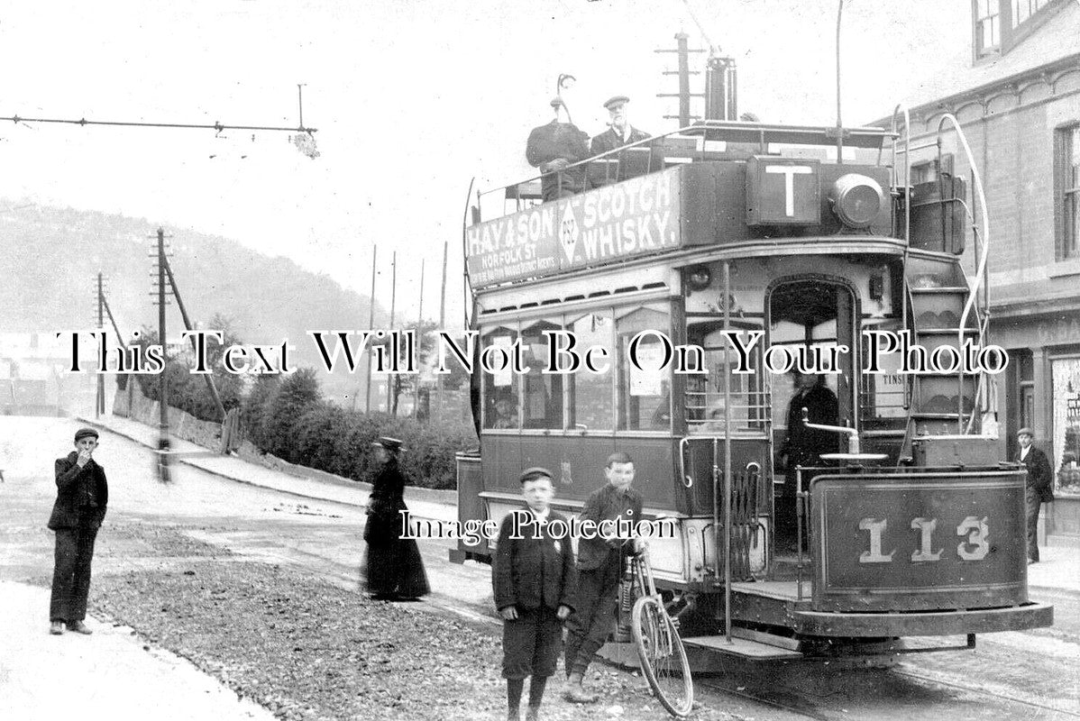 YO 12045 - Tram Car No113 On Chantrey Road, Woodseats, Sheffield