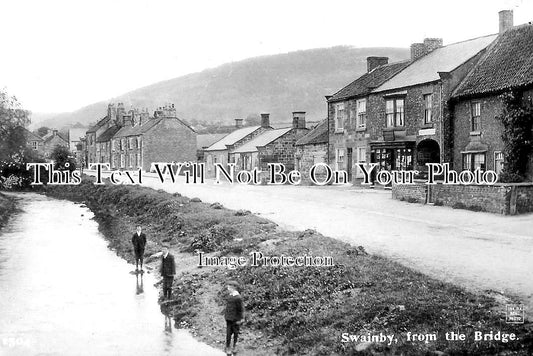 YO 12048 - Swainby From The Bridge, Yorkshire