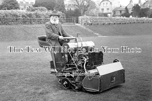 YO 12051 - Lawnmower At Sedbergh School Playing Fields, Yorkshire