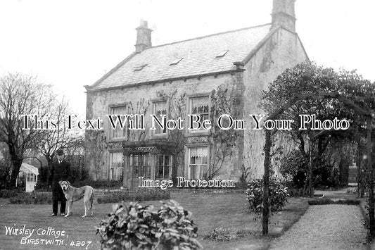 YO 12073 - Winsley Cottage, Birstwith, Harrogate, Yorkshire c1912