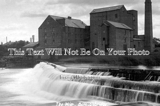 YO 12083 - The Wier, Boroughbridge Mill, Yorkshire