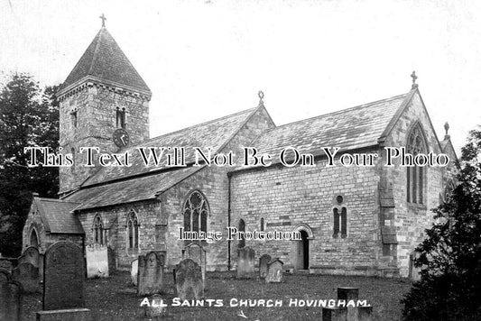 YO 12125 - All Saints Church, Hovingham, Yorkshire c1911