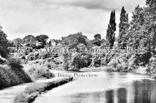 YO 12132 - The Canal At Barnton, Yorkshire