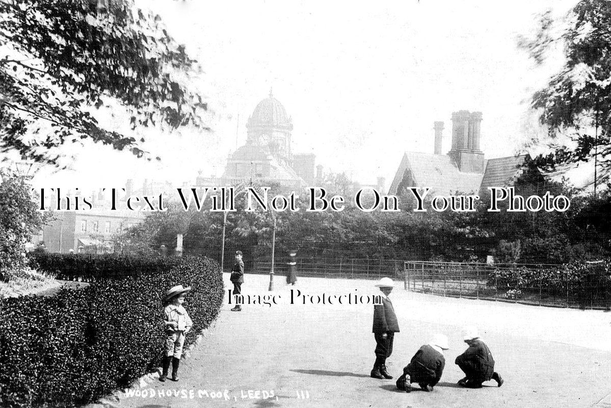 YO 12139 - Woodhouse Moor, Leeds, Yorkshire c1904