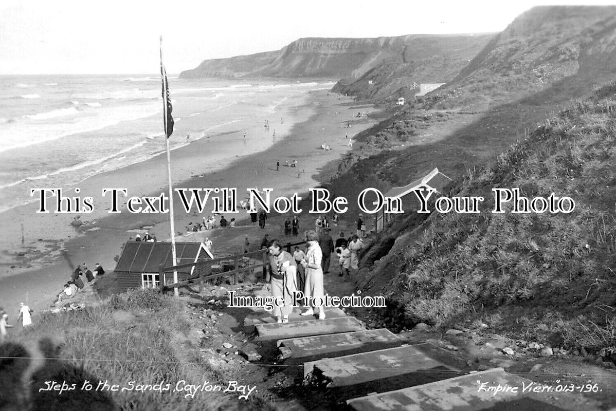 YO 12155 - Steps To The Sands, Cayton Bay, Scarborough, Yorkshire