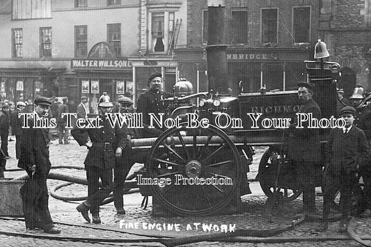 YO 12178 - Richmond Fire Brigade Engine, Yorkshire