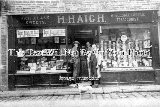 YO 12199 - H Haigh Shop, Southgate, Elland, Yorkshire