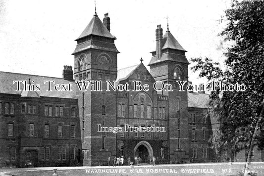 YO 12204 - Wharncliffe War Hospital, Sheffield, Yorkshire WW1