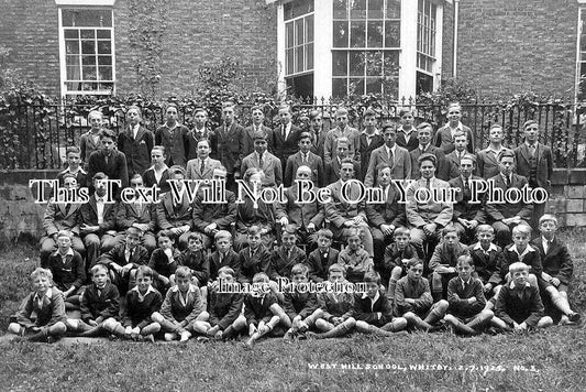 YO 12234 - West Hill School Group, Whitby, Yorkshire