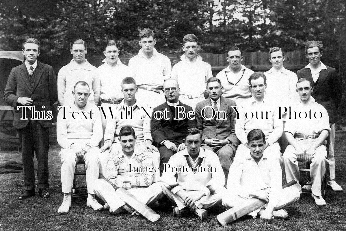 YO 12235 - St Pauls Church Cricket Club, Leeds, Yorkshire c1928