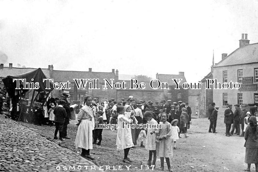 YO 12251 - Osmotherley Market Day, Yorkshire c1910