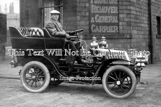 YO 12274 - Vintage Motor Car, Bradford, Yorkshire c1906